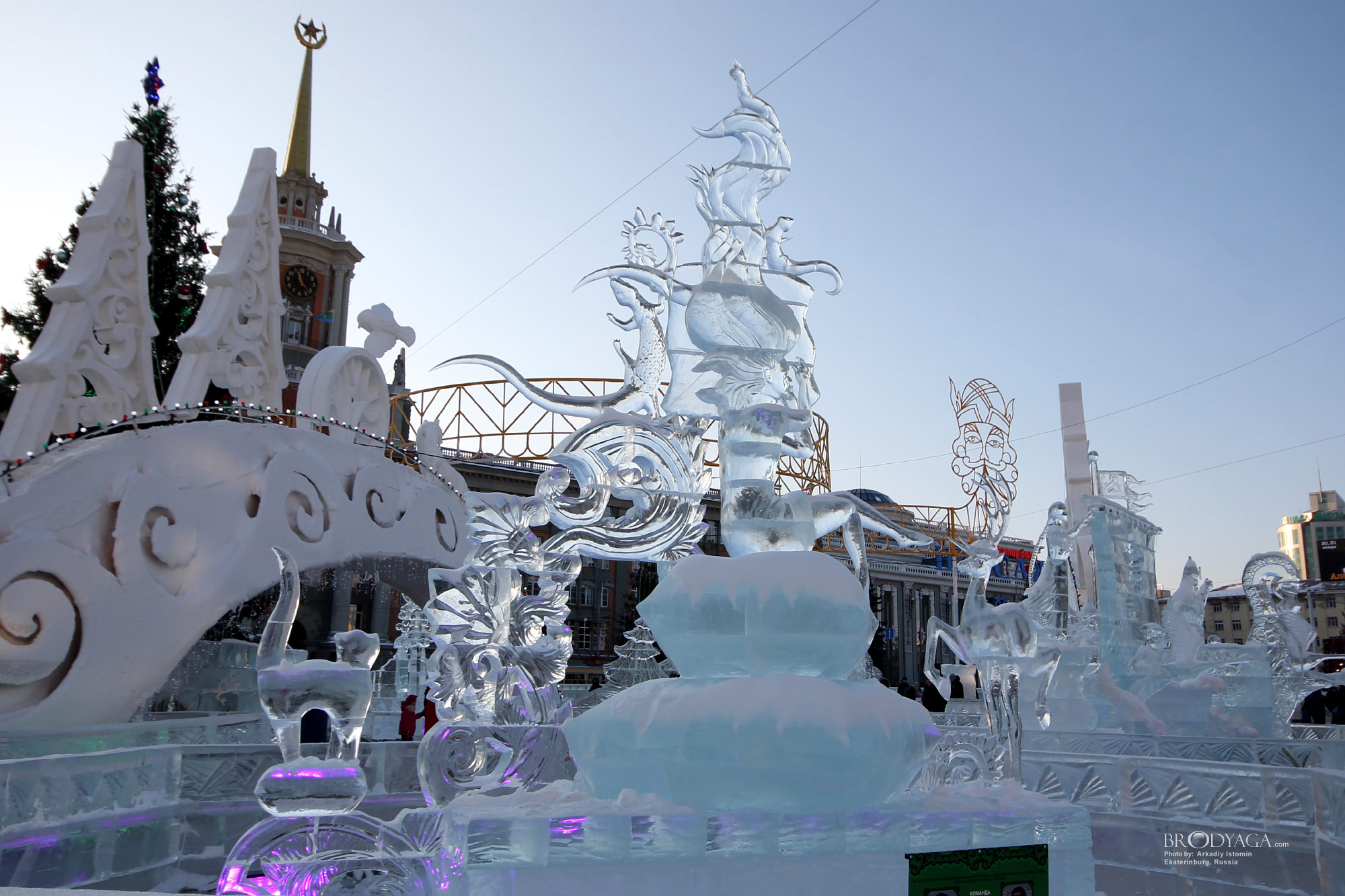 Ekaterinburg (Ледовый городок, Екатеринбург)